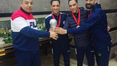تكريم أبطال الشبان بكرة القدم الخماسي بالميدالية الفضية على مستوى المحافظة تكريم أبطال الشبان بكرة القدم الخماسي بالميدالية الفضية على مستوى المحافظة