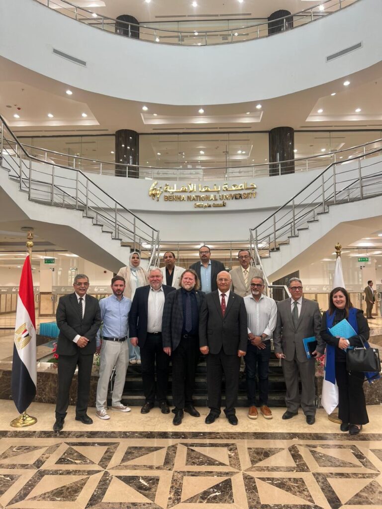 لبحث سبل التعاون .. جامعة بنها الأهلية تستقبل وفدا من جامعة أبردين البريطانية