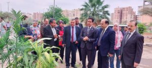 رئيس جامعة بنها يفتتح معرض الزهور الأول احتفالا بأعياد الربيع