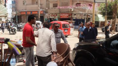 محافظ القليوبية يقود حملة مكبرة لرفع الإشغالات وتحسين النظافة في بنها محافظ القليوبية يقود حملة مكبرة لرفع الإشغالات وتحسين النظافة في بنها