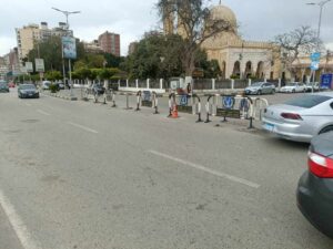 عاصفة ترابية وغيوم .. طقس سيئ يضرب القليوبية (صور)