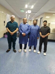 إنقاذ حياة شاب تعرض لطعنة نافذة في مستشفى كفر شكر