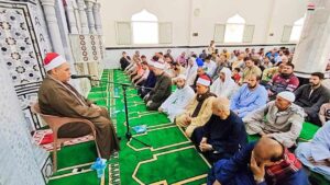 افتتاح مسجد عمر بن الخطاب بالقناطر الخيرية (صور)