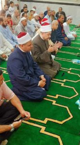 افتتاح مسجد عمر بن الخطاب بالقناطر الخيرية (صور)