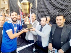 "إمياي" يخطف كأس البطولة من "قرقشندة" فى ختام الدورة الرمضانية بطوخ