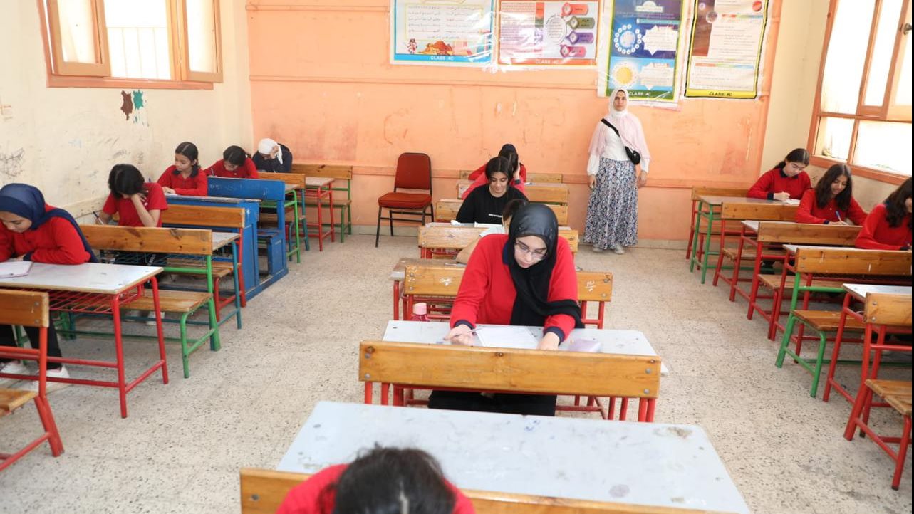 تداول صور أسئلة امتحان مادة الرياضيات للصف الأول الثانوي في القليوبية
