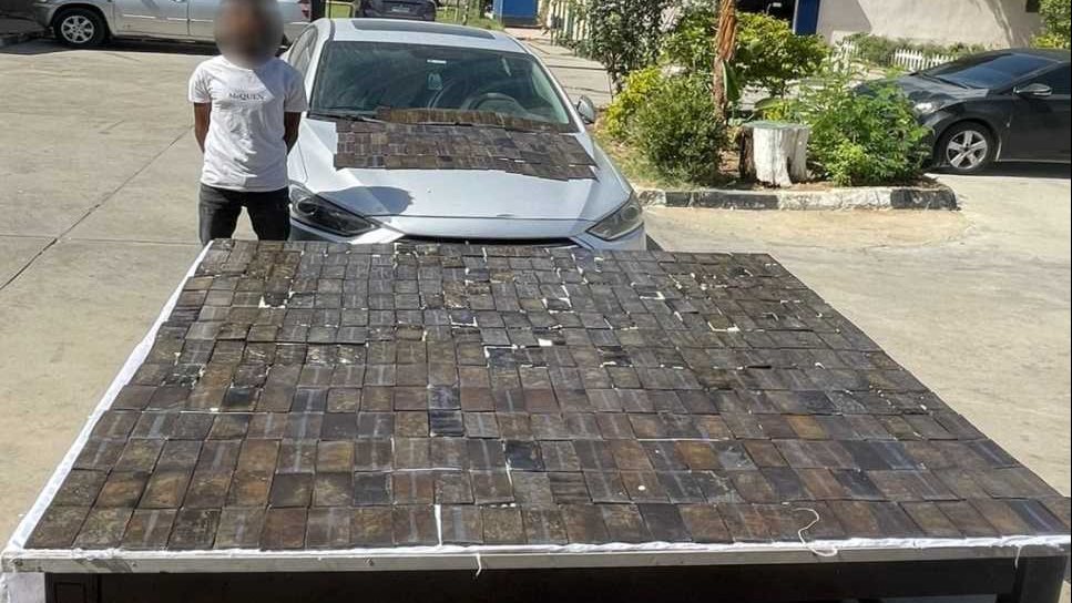 ضبط 50 كيلو حشيش بحوزة عنصرين إجراميين بالعبور