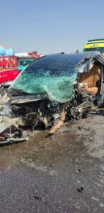 الصاحب الجدع .. وفاة الشاب "يوسف" أصغر مربي نعام في مصر في حادث بطريق شبرا – بنها الحر