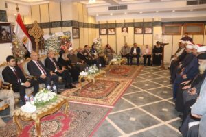 محافظ القليوبية يقدم التهاني للأقباط بمناسبة عيد القيامة المجيد