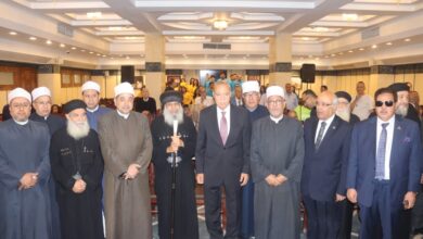 محافظ القليوبية يقدم التهاني للأقباط بمناسبة عيد القيامة المجيد