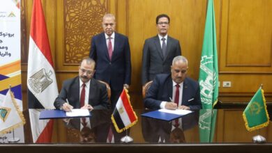 توقيع بروتوكول تعاون بين محافظة القليوبية وجامعة بنها