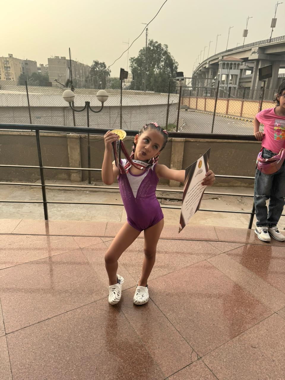 بنت الشبان مليكة أحمد والميدالية الذهبية