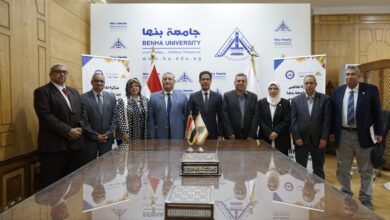 بروتوكول تعاون بين جامعة بنها والمعهد القومي لعلوم البحار والمصايد
