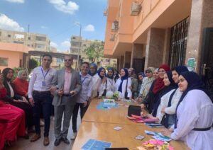 "ضمانة" حملة توعوية لطلاب شعبة العلاقات العامة ضمن مشروع التخرج