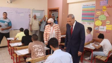 تداول امتحان مادة العلوم للشهادة الاعدادية بالقليوبية