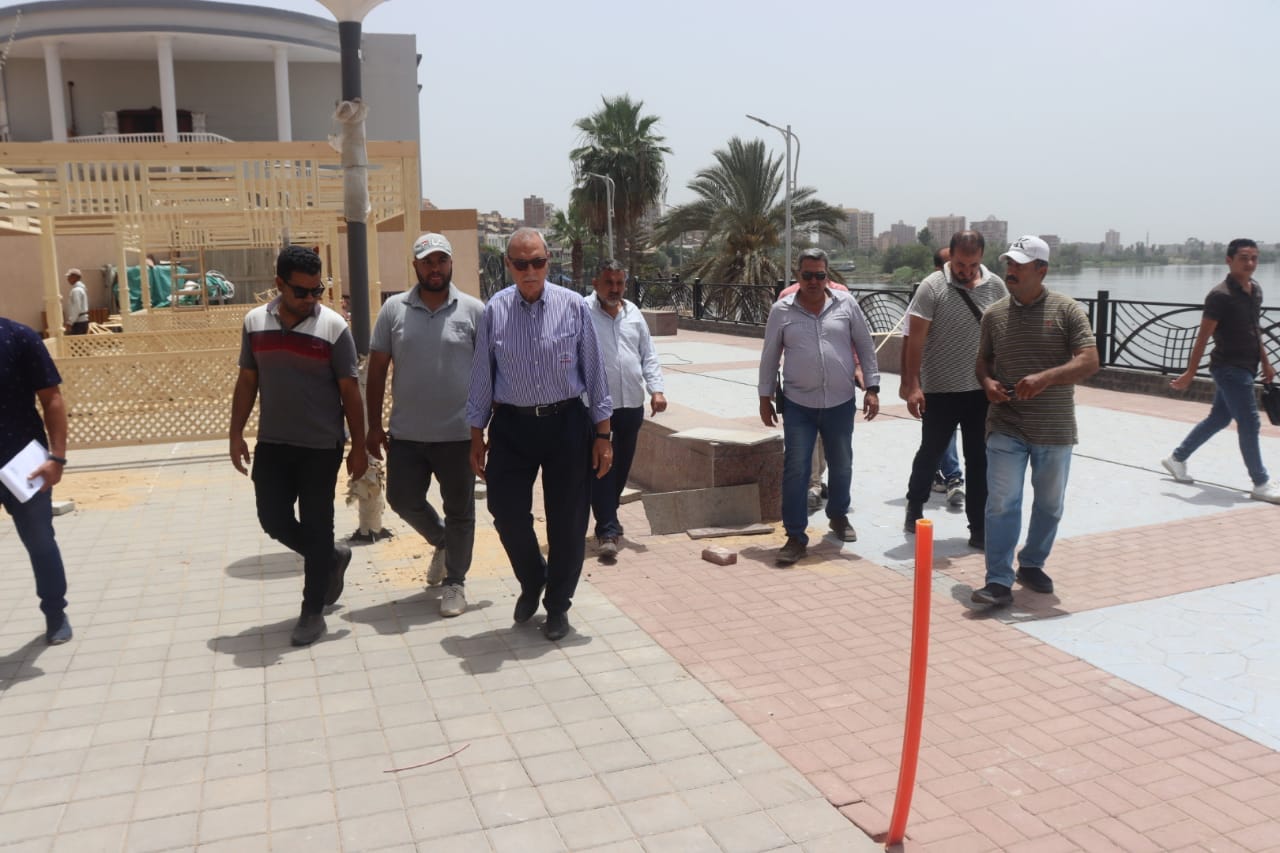 محافظ القليوبية يتفقد مدينة بنها لمتابعة أعمال التطوير ورفع تراكمات القمامة