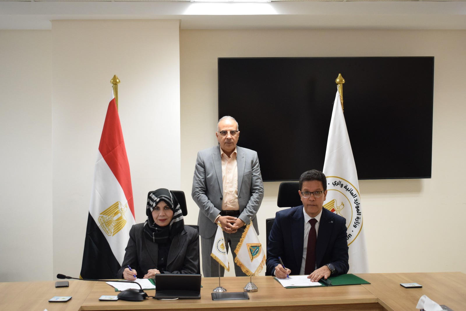 بروتوكول تعاون بين جامعة بنها ومركز التدريب الإقليمي للموارد المائية والري