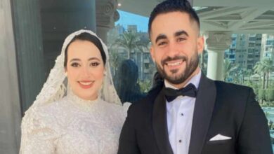 ندى شريف وحسين جمال في «قفص الزوجية».. مبروك الزفاف
