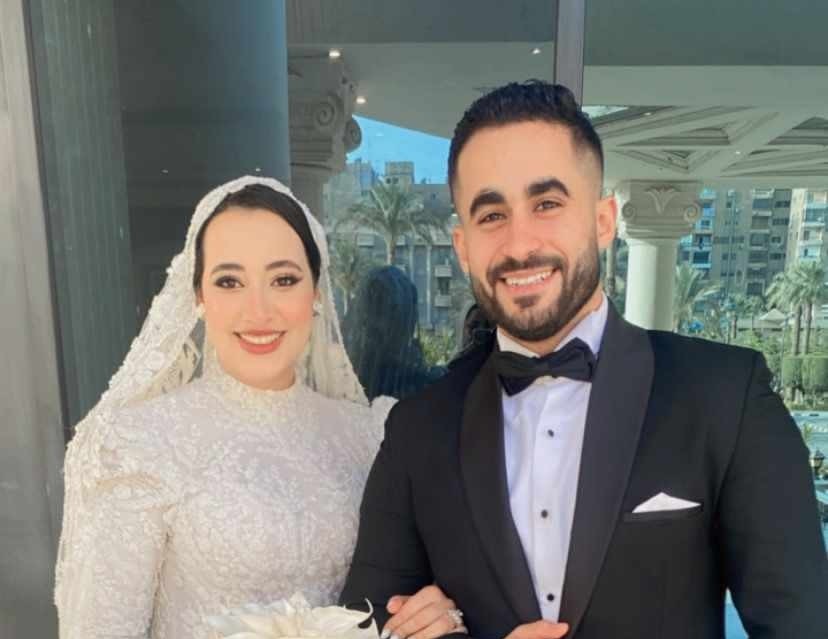 ندى شريف وحسين جمال في «قفص الزوجية».. مبروك الزفاف