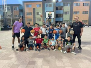 اختبارات كرة السلة بنادي شبان بنها