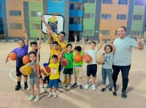 اختبارات كرة السلة بنادي شبان بنها