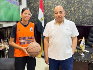 لأول مرة  في تاريخ كرة السلة ببنها،  جني مختار بنت الشبان في قائمة منتخب مصر 