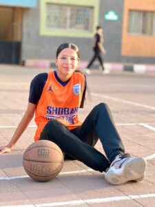لأول مرة  في تاريخ كرة السلة ببنها،  جني مختار بنت الشبان في قائمة منتخب مصر 