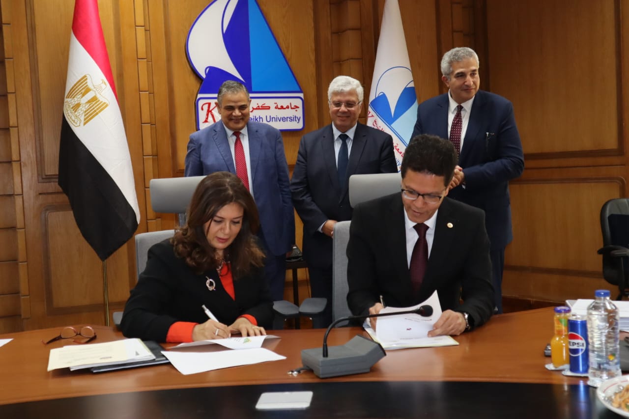 بروتوكول تعاون بين جامعة بنها وجامعة مدينة السادات