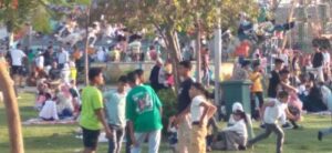 حدائق القناطر تواصل استقبال المواطنين في ثالث أيام العيد