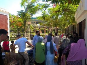 توافد المواطنين على حدائق القناطر للاحتفال بعيد الأضحى (صور)