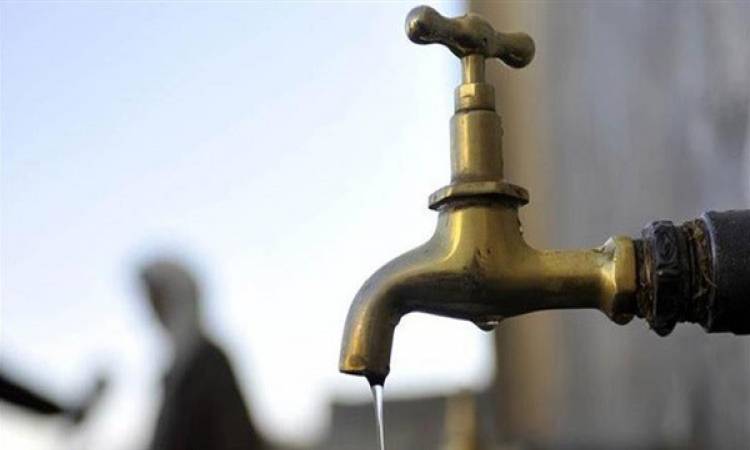 قطع المياه عن مدينة شبين القناطر بسبب عطل مفاجئ