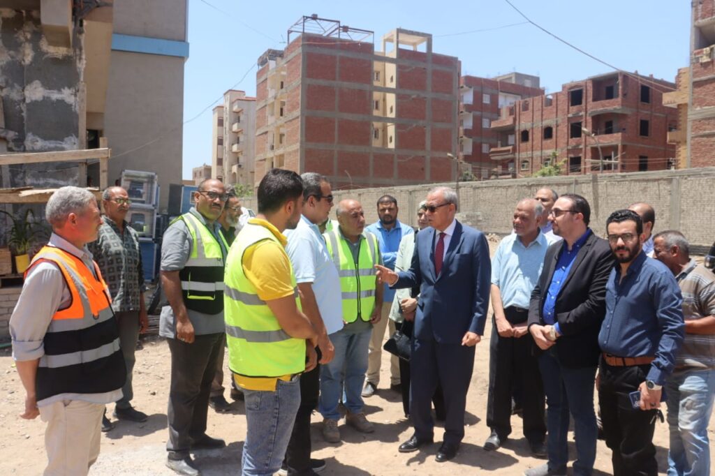 محافظ القليوبيه يتابع أعمال إنشاء مستشفى طوخ المركزي محافظ القليوبيه يتابع أعمال إنشاء مستشفى طوخ المركزي