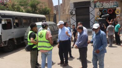 محافظ القليوبية يتابع منظومة النظافة والإشغالات بشبرا الخيمة والخصوص