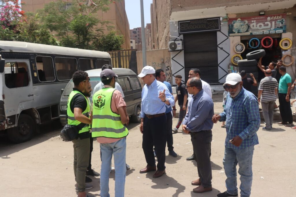 محافظ القليوبية يتابع منظومة النظافة والإشغالات بشبرا الخيمة والخصوص