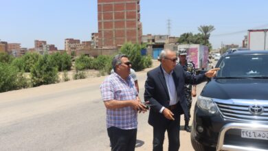 محافظ القليوبية يرصد عدد من مخالفات البناء والإشغالات ويوجه بإزالتها ببنها محافظ القليوبية يرصد عدد من مخالفات البناء والإشغالات ويوجه بإزالتها ببنها