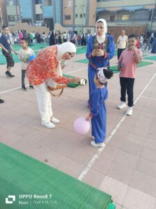 عيدكم أحلى بشبان بنها.. بالونات السعادة باحتفالات العيد 