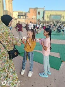 عيدكم أحلى بشبان بنها.. بالونات السعادة باحتفالات العيد 