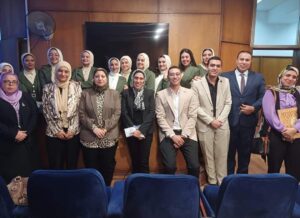 كلية الاعلام تناقش مشروعات التخرج للدفعه الاولي بجامعه المنوفية - صور