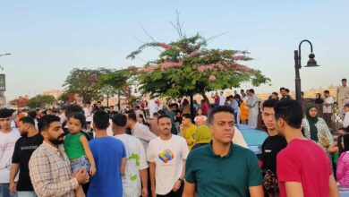 مواطني القليوبية يحتفلون بالعيد على كورنيش النيل ببنها (صور) مواطني القليوبية يحتفلون بالعيد على كورنيش النيل ببنها (صور)