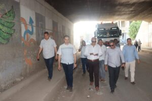 محافظ القليوبية يبحث مقترح إنشاء مطلع للطريق الزراعي بمنطقة الفلل بنها