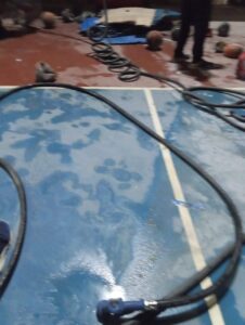 السيطرة على حريق محدود بمركز شباب بنها (صور)