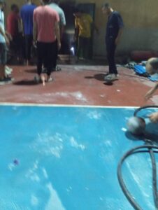 السيطرة على حريق محدود بمركز شباب بنها (صور)