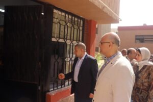 محافظ القليوبية الجديد يتفقد إدارات الديوان العام لمتابعة سير العمل