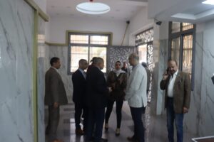 محافظ القليوبية الجديد يتفقد إدارات الديوان العام لمتابعة سير العمل