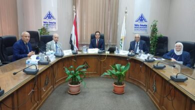 رئيس جامعة بنها يترأس لجنة اختيار عميد كلية الحاسبات والذكاء الاصطناعي