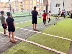 افتتاح ملعب التنس الارضي بشبان بنها