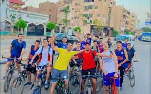 سلة شبان بنها تنفذ مارثون درجات