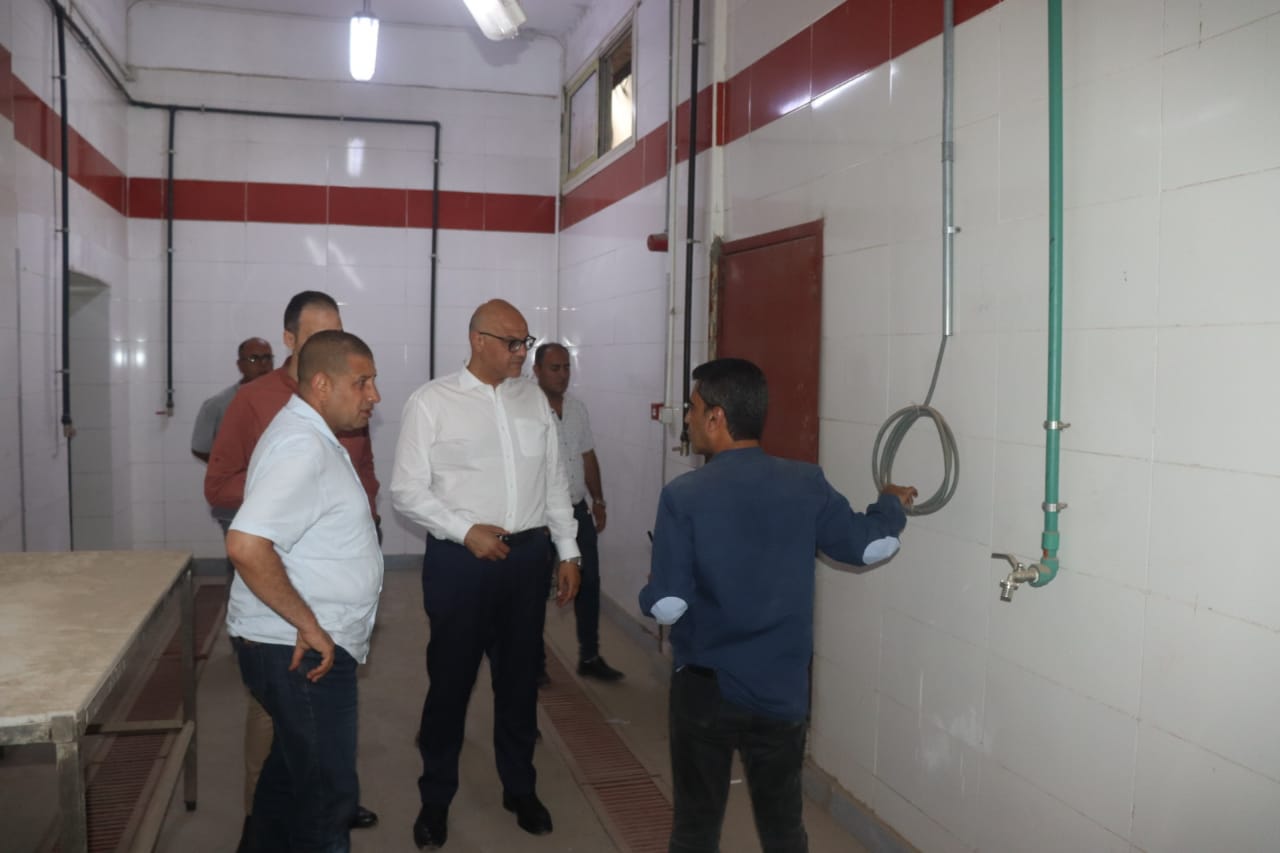 محافظ القليوبيه يتفقد مجزر شبرا الخيمة ويتابع أعمال رفع الإشغالات بمدينه طوخ محافظ القليوبيه يتفقد مجزر شبرا الخيمة ويتابع أعمال رفع الإشغالات بمدينه طوخ
