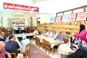 وزير التربية والتعليم يتفقد مدارس ابن خلدون الابتدائية والشيماء الثانوية بنات ببنها