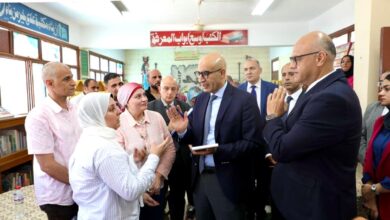 وزير التربية والتعليم يتفقد مدارس ابن خلدون الابتدائية والشيماء الثانوية بنات ببنها وزير التربية والتعليم يتفقد مدارس ابن خلدون الابتدائية والشيماء الثانوية بنات ببنها
